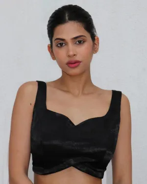 Kailani Mashru Silk Blouse