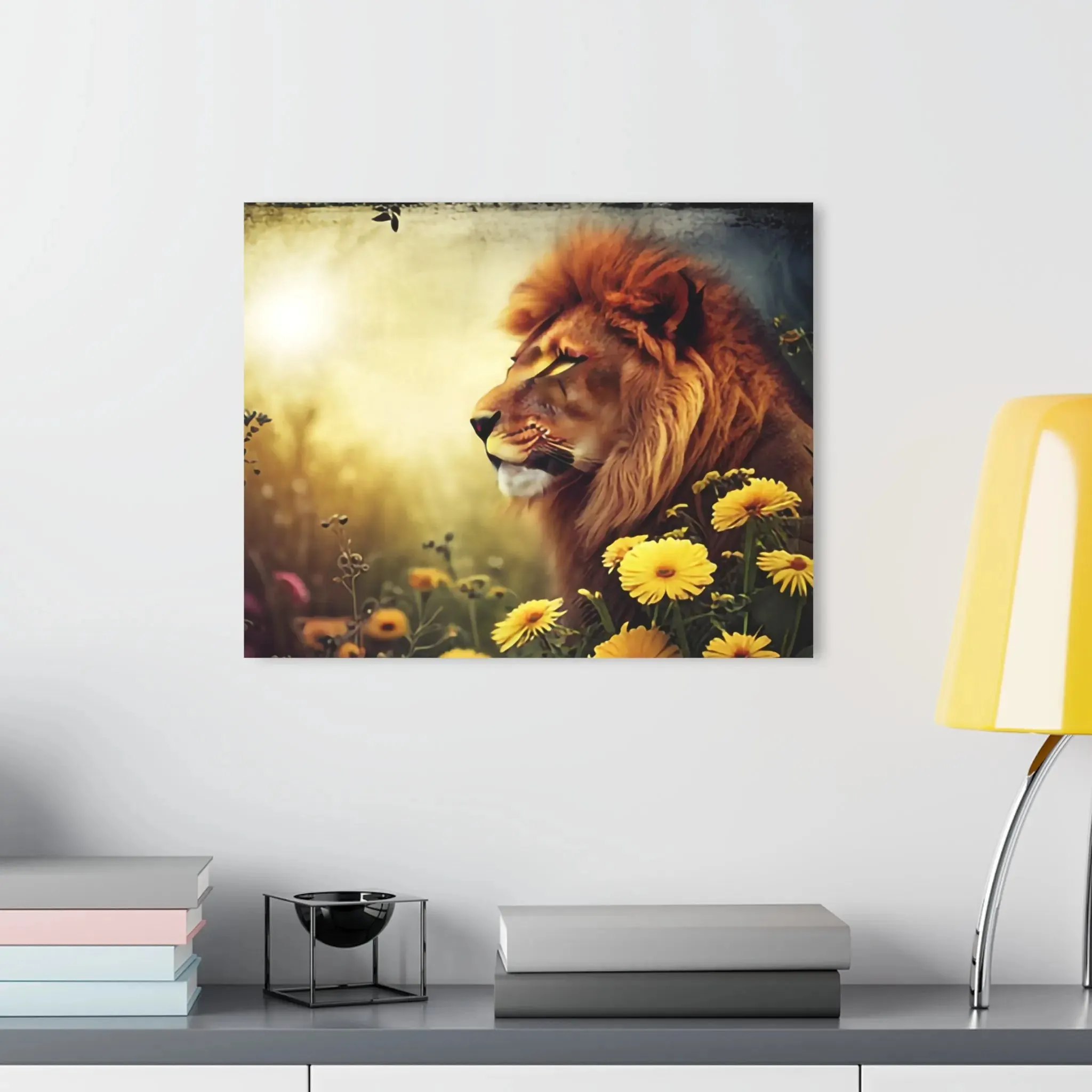 The Lion's Patio Acrylic Print