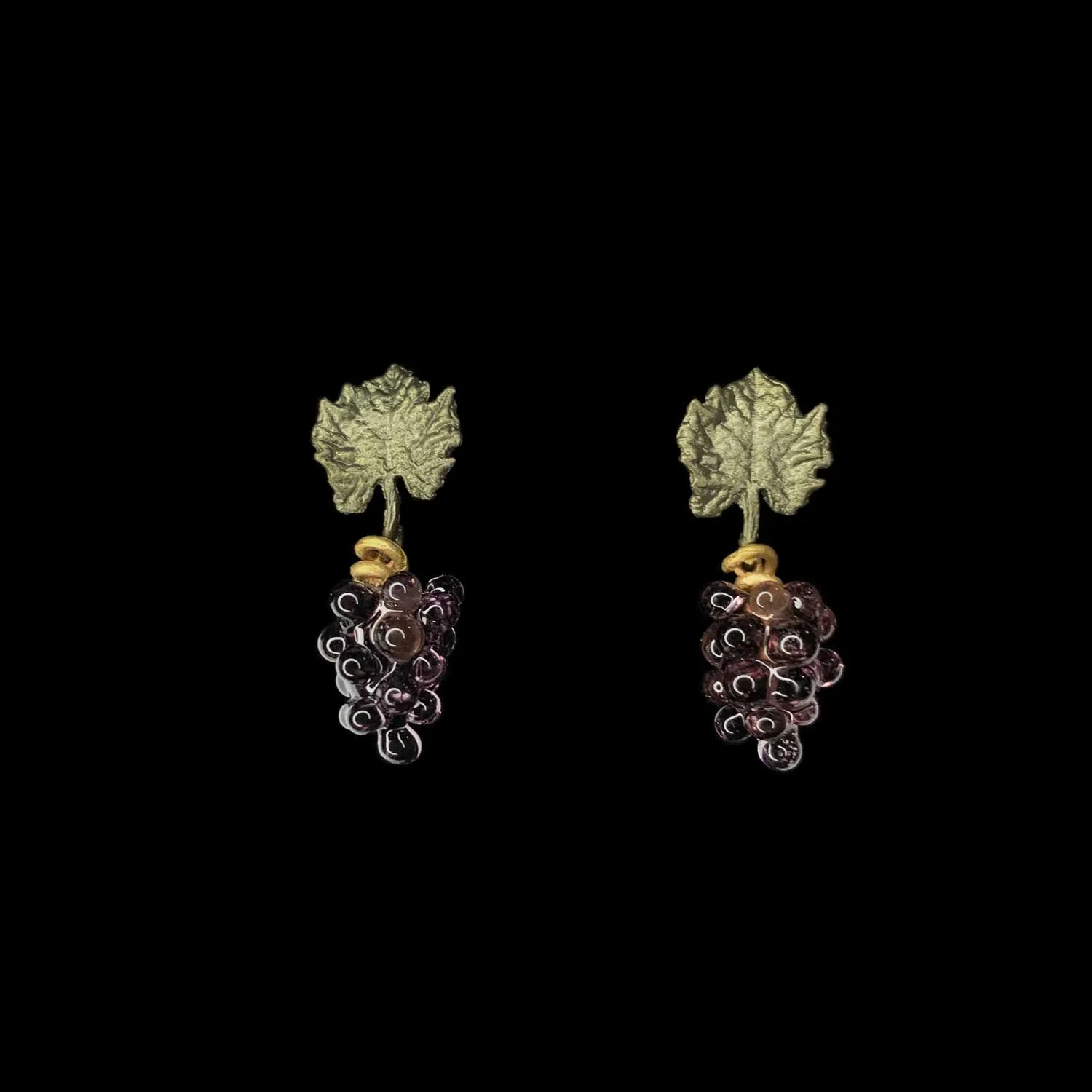 Wild Grape Vine Earrings - Post